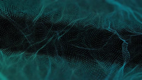 Abstract Technology Distortion Wave Background