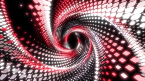 Futuristic Spiral Vortex