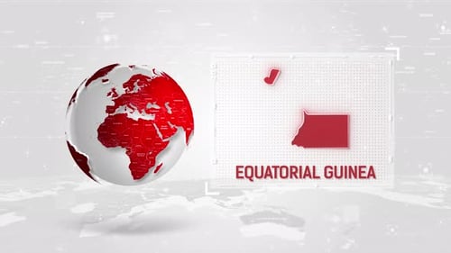 Modern Digital Globe Revealing Country Maps and Names