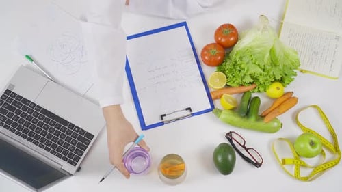 Water for health message, dietitian.