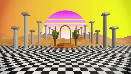 80s Desert Dune 02 4k