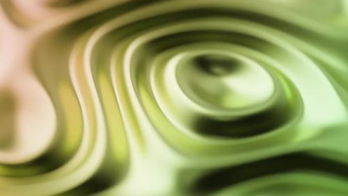 Green Yellow Pink Color Wallpaper Fluid Plastic Jelly Substance Liquid Surface Abstract Motion 3d