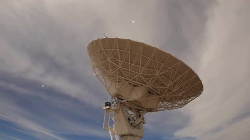 Breathtaking And Beautiful View Of Radio Telescope