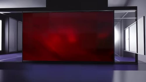 Engaging TV Studio Environment: 3D Virtual News Set