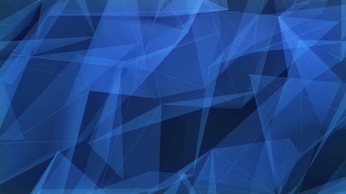 Blue Hitech Background Particle Loop
