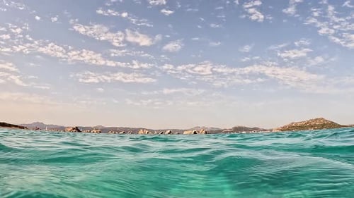 Underwater on Maddalena Island in the Day