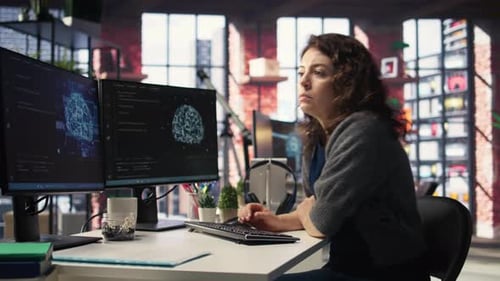 IT Expert Writing Code and Debugging on Artificial Intelligence Neural Networks