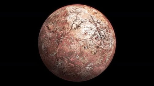 Unbekannter fiktiver Planet