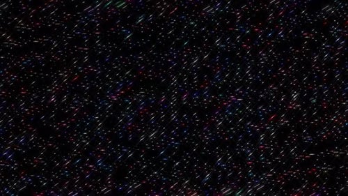 Abstract Digital Shimmering Light Particles Grid Loop