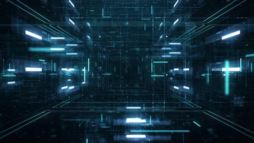 Hintergrund zur 4K Tesseract Spatial Geometry Maze Mirror Technologie
