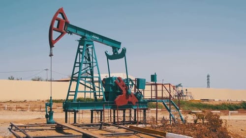 Oil Pump Extraction of Oil Pumping Station