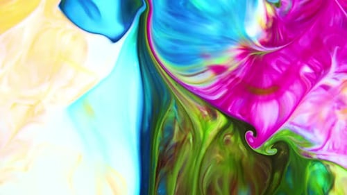 Abstract Galactic Ink Paint Concept Background 408