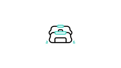 Duffle Bag Animated Icon