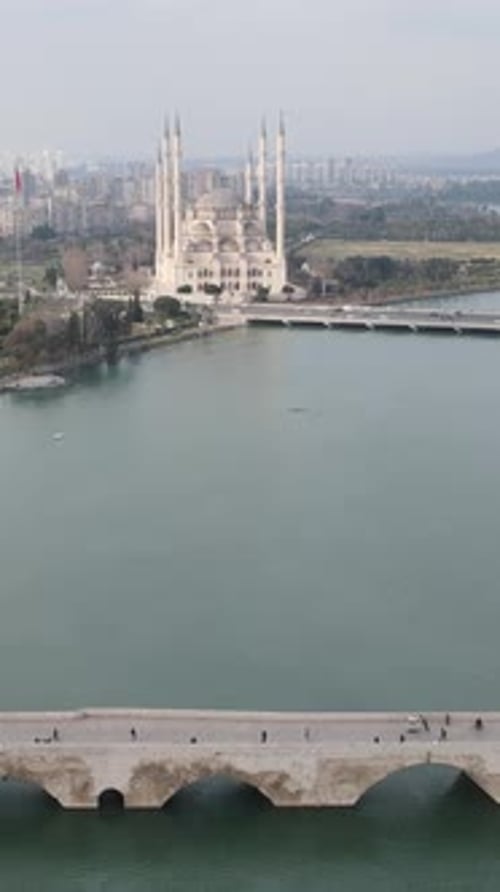 Stone Bridge in Adana Turkey