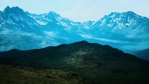 Beautiful Panoramic View of the Mountains