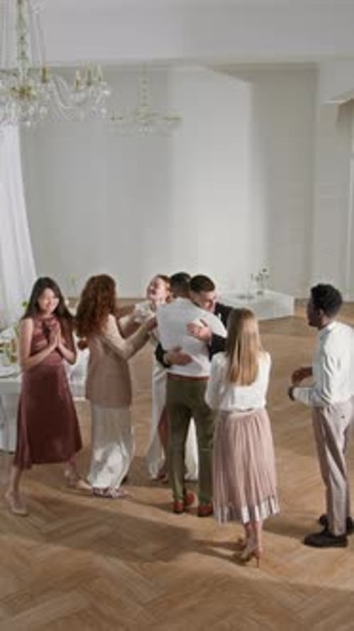 Newlyweds Receive Congratulations from Friends and Family