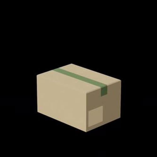 Modern Animated Cardboard Shipping Boxes Reveal