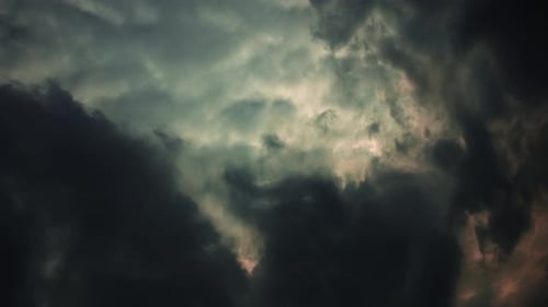 Storm Clouds Time-Lapse in the Sky