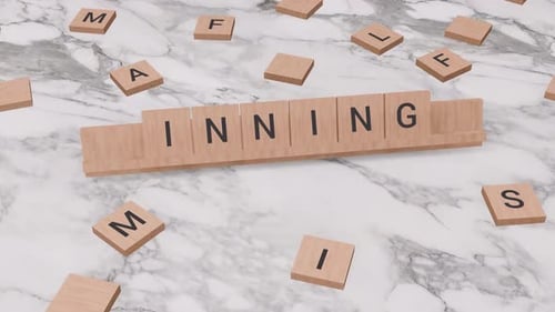 Inning word on scrabble