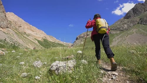 Woman in Trekking
