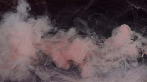 Ink in Water: Abstract Smoky Dream