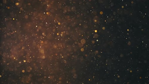 Goldenes Bokeh - 4K
