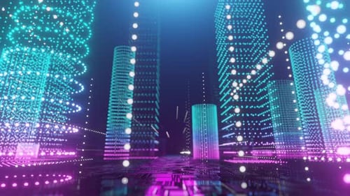 Digital city. Modern urban technologies.