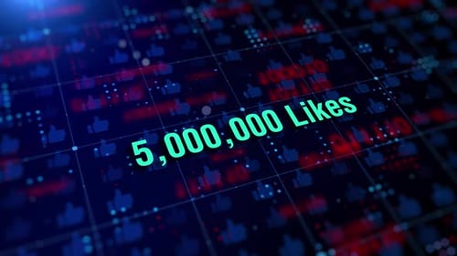 Redes sociales como Counter Zero To 5000000