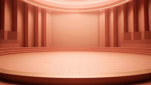 Animated Modern Studio Stage for Corporate Presentations