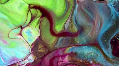 Abstract Galactic Ink Paint Concept Background 638