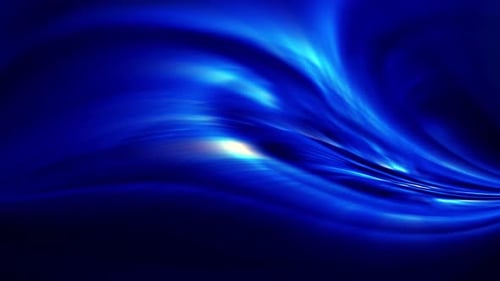 Abstract Blue Light Streaks Flowing Background Animation