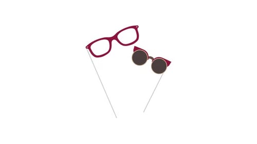 Photo Booth Props Glasses