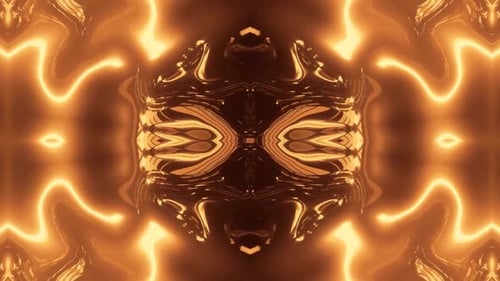 Kaleidoscope pattern with mandala design