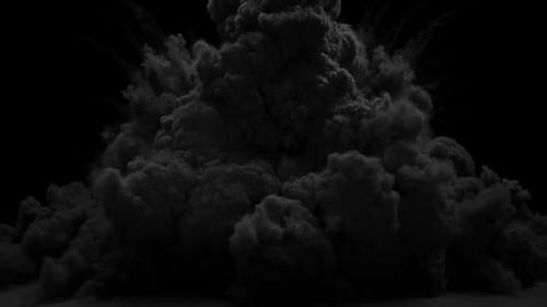 Dark Heavy Smoke Burst