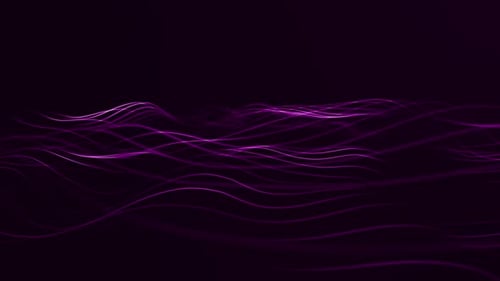 Line Ocean Wave Background Purple