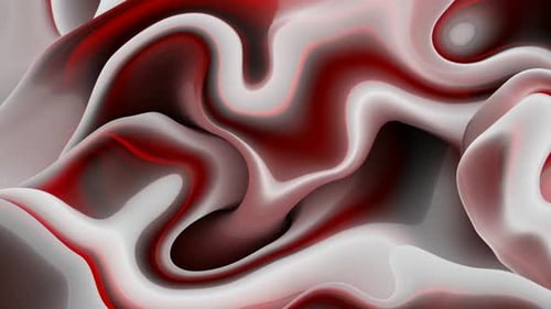 Abstract Liquid Flowing Motion Background Loop