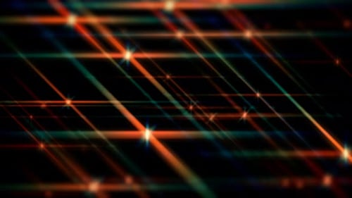 Futuristic Glowing Lines Technology Grid Background