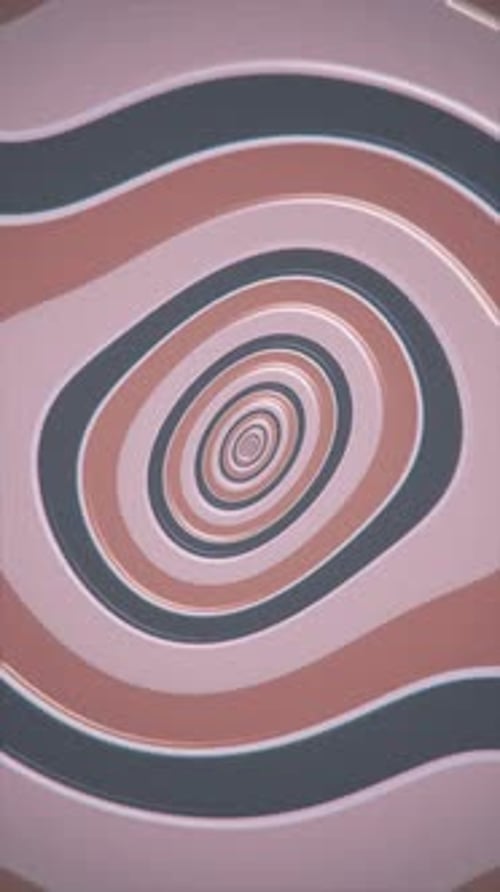 Abstract Hypnotic Spiral Waves Background Loop