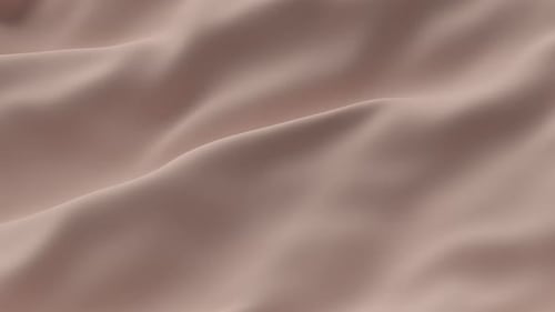 Smooth Flowing Abstract Fabric Waves Animation Loop