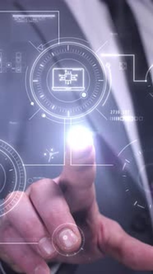 Working with a Holographic Artificial Intelligence Panel