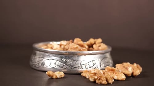 Walnut Kernel Close Up