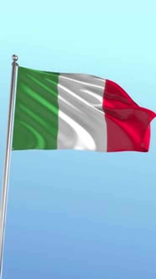 Italy Flag Vertical