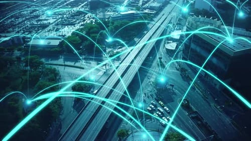 Smart Digital City with Connection Network Reciprocity Over the Cityscape