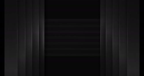 Modern Corporate Logo Reveal with Dark Geometric Panels