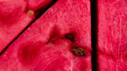 Pieces Of Ripe Watermelon