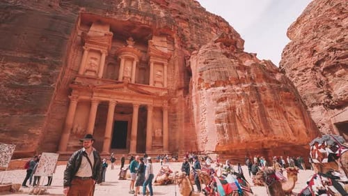 Die antike Stadt Petra, Jordanien