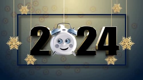 New Year Loop Background