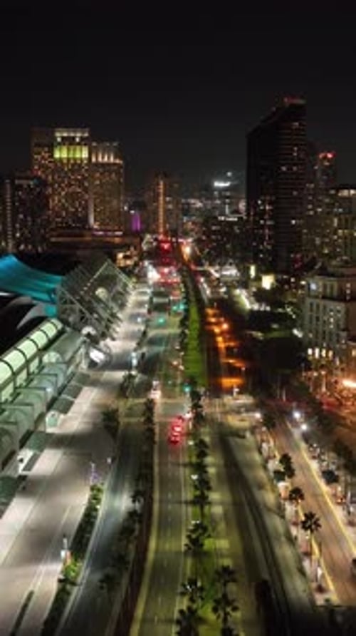 Night City at San Diego in California United States.