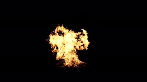 Oil Fire On Ground (1)