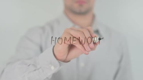 Tareas, escritura en pantalla transparente